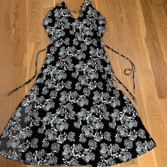 Thakoon maxi dress with high side slits and waist ties - Picture 7 of 13